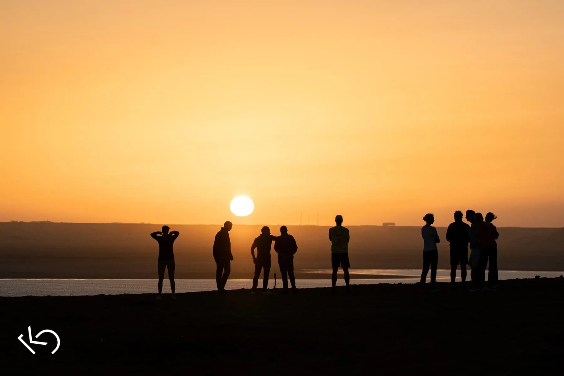 Membres Kite & Connect sur le spot