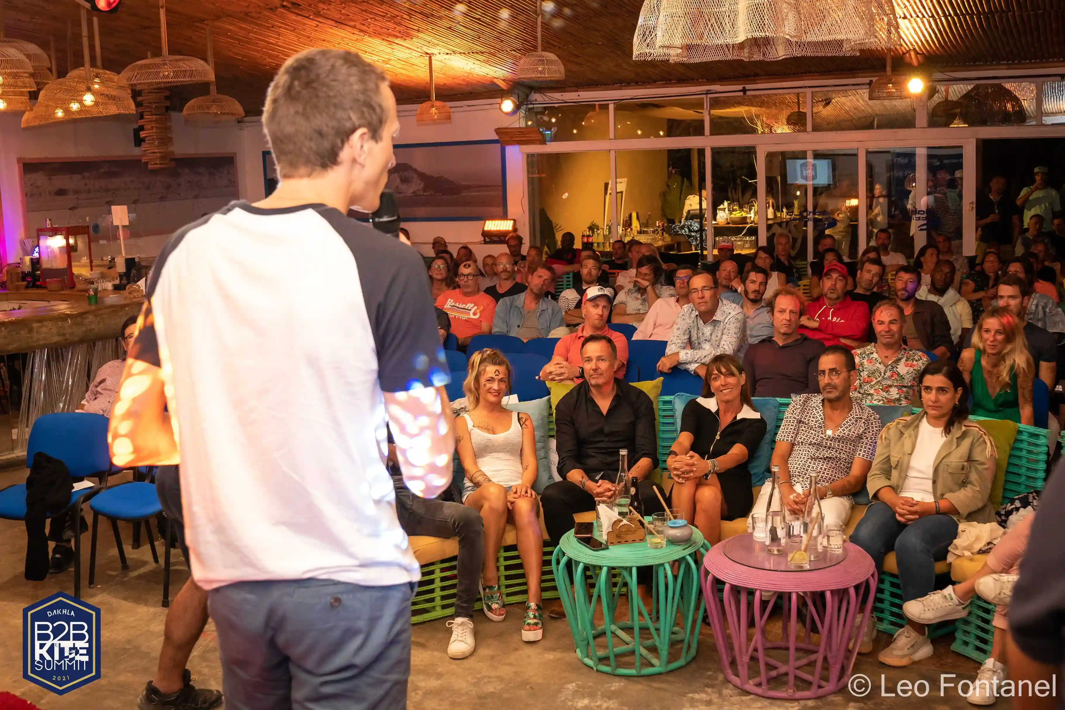 Ambiance conviviale sur un Business Camp